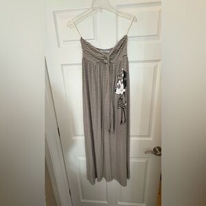 Disney Parks Minnie Mouse Resort Wear Tube Dress striped
